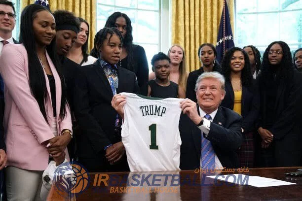 سایۀ بسکتبال NBA در انتخابات آمریکا / جیمز، این بار در زمین ترامپ برد