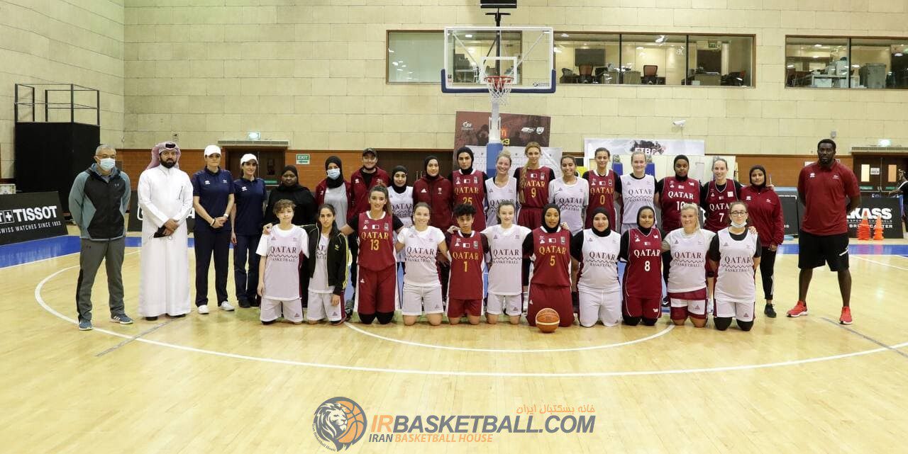 نعیمه ظفر مربی ایرانی بسکتبال در تیم ملی قطر