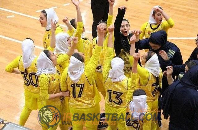 دختران سپاهان قهرمان مسابقات بسکتبال دسته یک باشگاه‌ها شدند