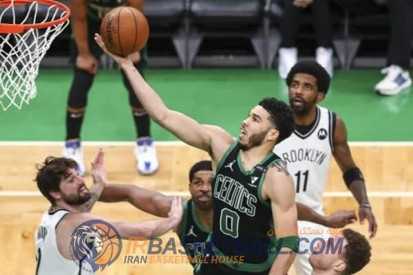 50 امتیاز. از جیسون تیتوم به معنای به زانو درآمدن بروکلین/بسکتبال NBA