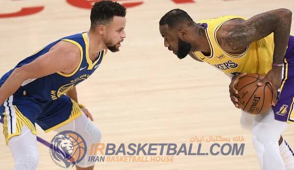لیکرز مقابل کری برنده شد/بسکتبال NBA
