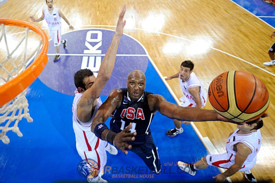 فیلم هایلایت‌های آخرین بازی ایران در برابر آمریکا | مسابقات جهانی FIBA 2010