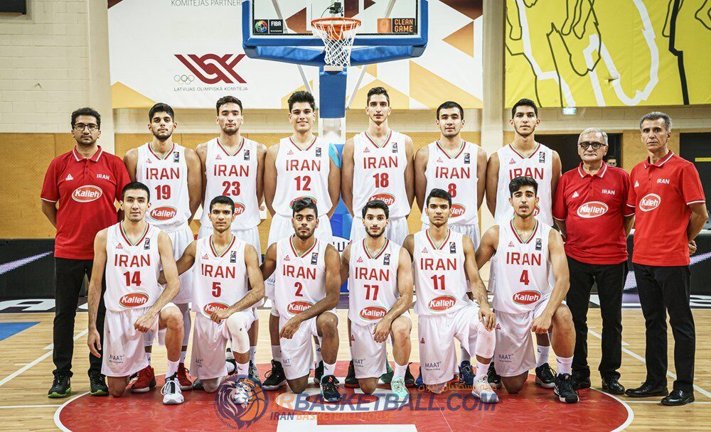 لتونی «باخته» آمد «برده» رفت + فیلم کامل | ایران مقابل لتونی FIBA U19