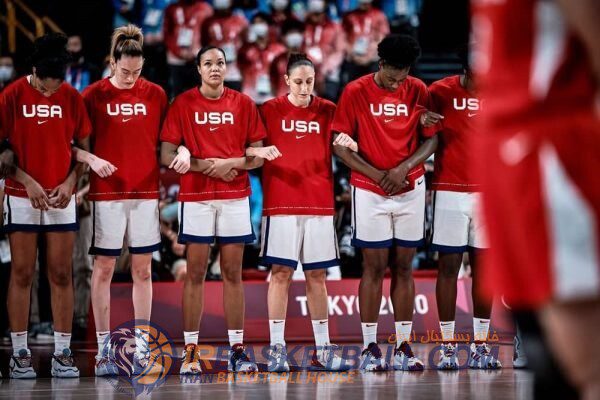 هفتمین طلای پی در پی بسکتبال زنان آمریکا در المپیک توکیو به دست آمد