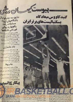 برنامه شماره 38 رادیو بسکتبال ایران – پیشکسوت