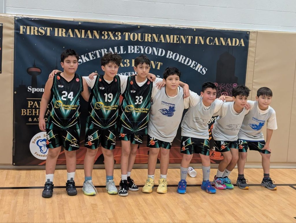 نخستین تورنمنت رسمی بسکتبال ۳×۳ ایرانیان کانادا: «بسکتبال فراتر از مرزها» Iranians in Canada4